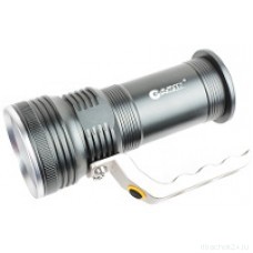 Garin фонарь ручной LUX HF-1, (18650х2), Cree XPE 3W, сер./алюм, 4 режима, ЗУ 220V, 12V